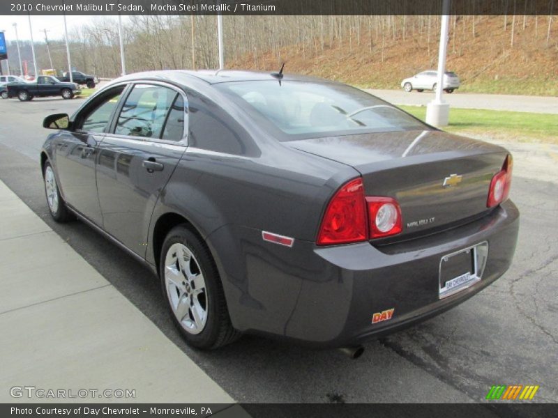 Mocha Steel Metallic / Titanium 2010 Chevrolet Malibu LT Sedan
