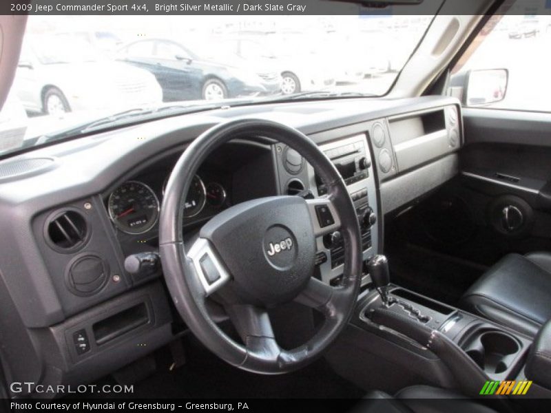 Bright Silver Metallic / Dark Slate Gray 2009 Jeep Commander Sport 4x4