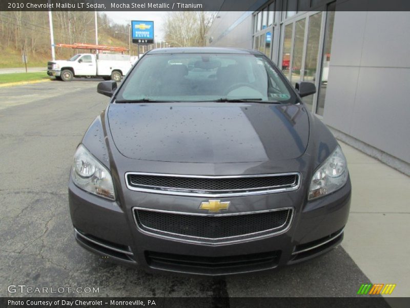 Mocha Steel Metallic / Titanium 2010 Chevrolet Malibu LT Sedan