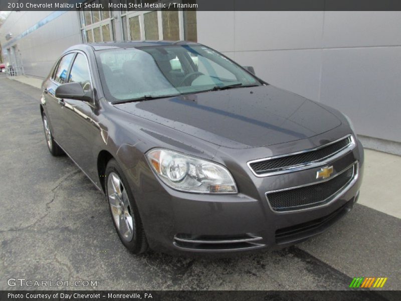 Mocha Steel Metallic / Titanium 2010 Chevrolet Malibu LT Sedan