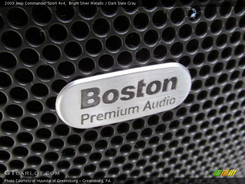 Bright Silver Metallic / Dark Slate Gray 2009 Jeep Commander Sport 4x4