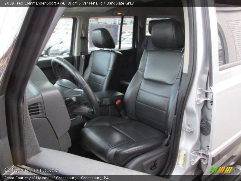Bright Silver Metallic / Dark Slate Gray 2009 Jeep Commander Sport 4x4