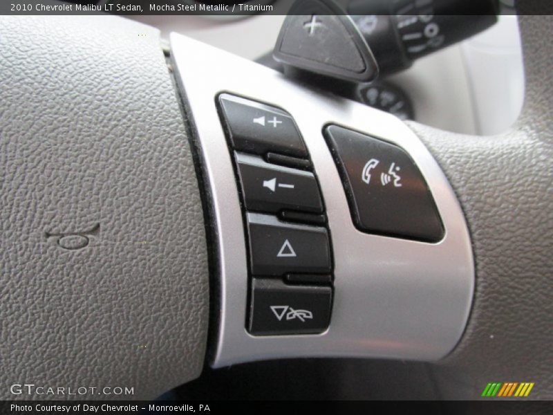 Mocha Steel Metallic / Titanium 2010 Chevrolet Malibu LT Sedan