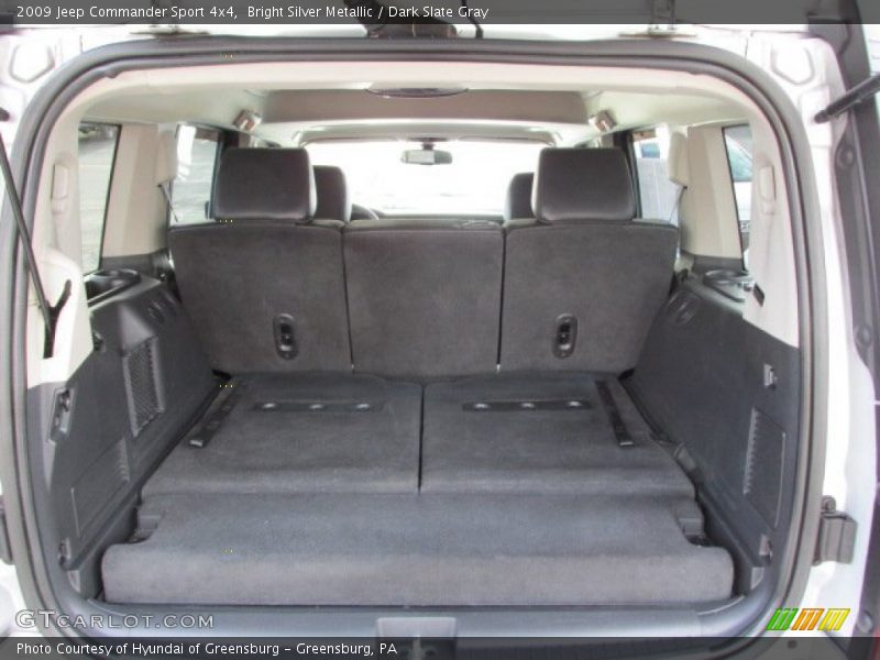 Bright Silver Metallic / Dark Slate Gray 2009 Jeep Commander Sport 4x4