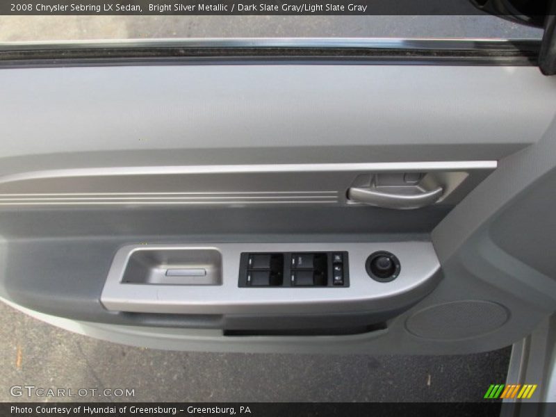 Bright Silver Metallic / Dark Slate Gray/Light Slate Gray 2008 Chrysler Sebring LX Sedan