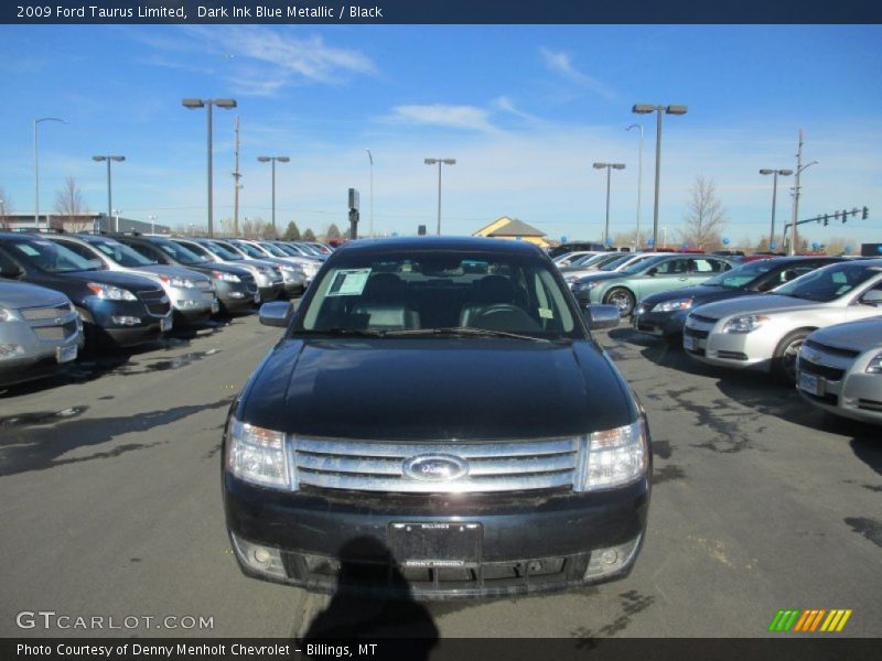 Dark Ink Blue Metallic / Black 2009 Ford Taurus Limited
