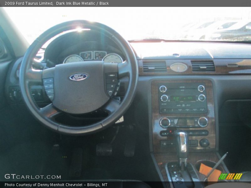 Dark Ink Blue Metallic / Black 2009 Ford Taurus Limited