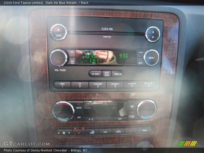 Dark Ink Blue Metallic / Black 2009 Ford Taurus Limited