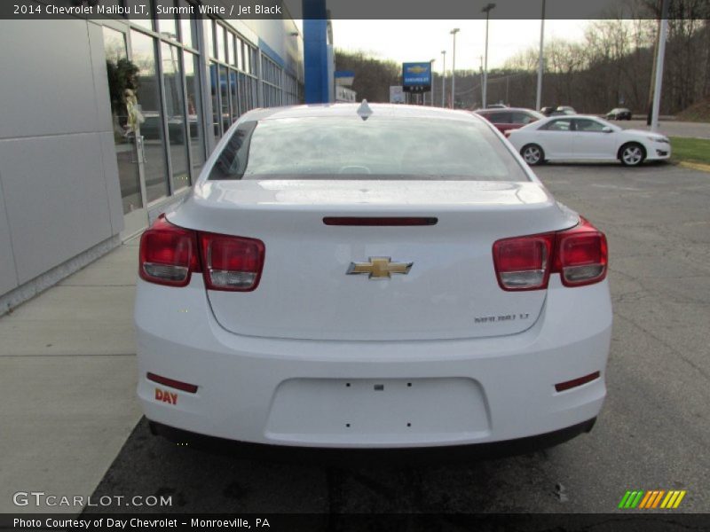Summit White / Jet Black 2014 Chevrolet Malibu LT