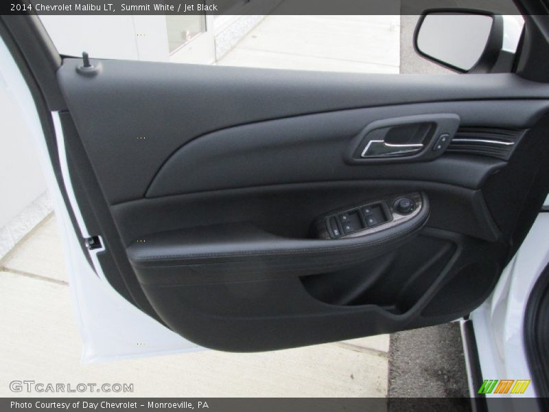 Summit White / Jet Black 2014 Chevrolet Malibu LT