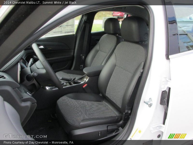 Summit White / Jet Black 2014 Chevrolet Malibu LT