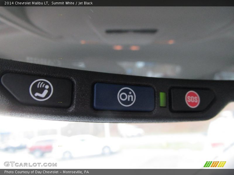 Summit White / Jet Black 2014 Chevrolet Malibu LT