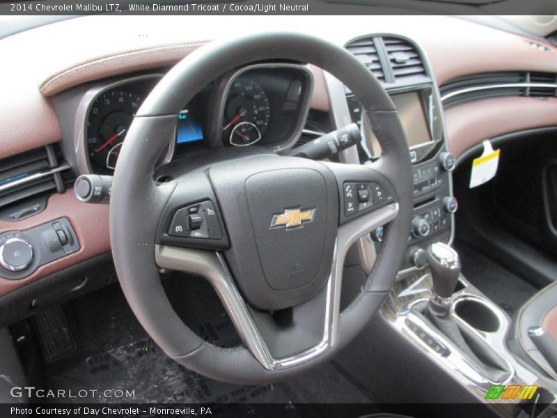  2014 Malibu LTZ Steering Wheel