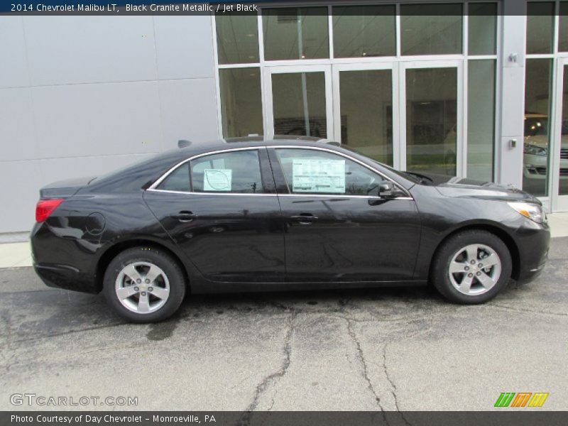 Black Granite Metallic / Jet Black 2014 Chevrolet Malibu LT