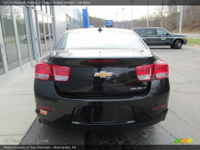 Black Granite Metallic / Jet Black 2014 Chevrolet Malibu LT