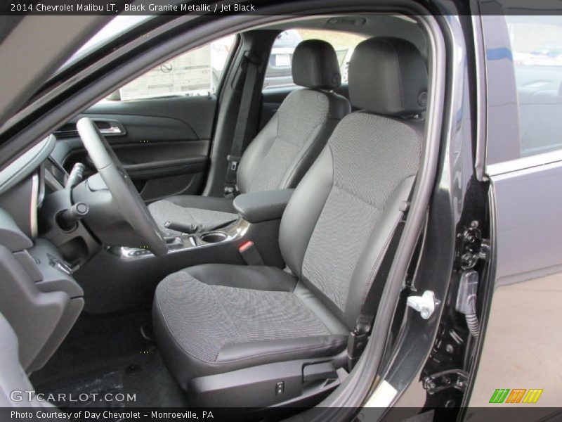 Black Granite Metallic / Jet Black 2014 Chevrolet Malibu LT