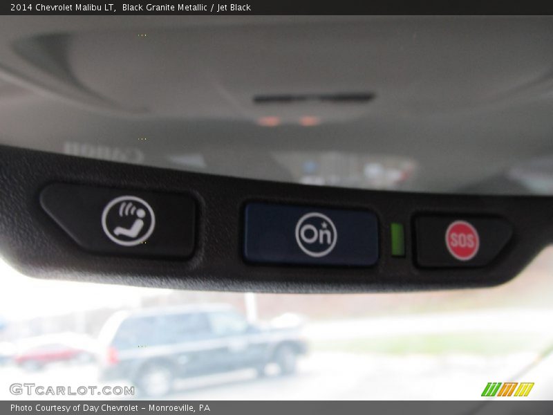 Black Granite Metallic / Jet Black 2014 Chevrolet Malibu LT