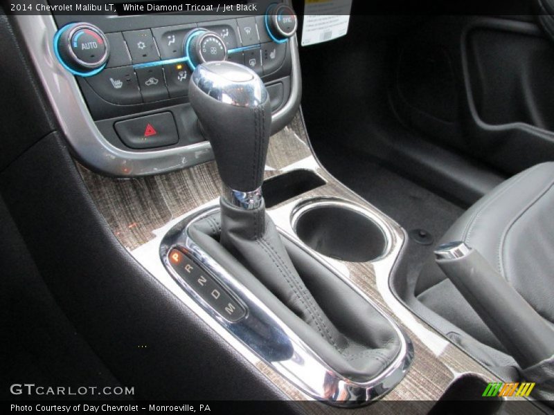 White Diamond Tricoat / Jet Black 2014 Chevrolet Malibu LT