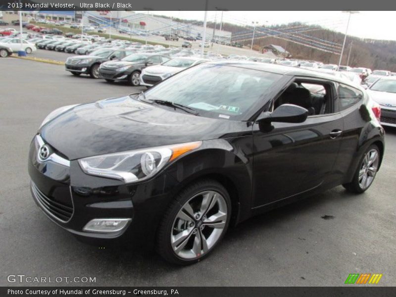 Ultra Black / Black 2013 Hyundai Veloster