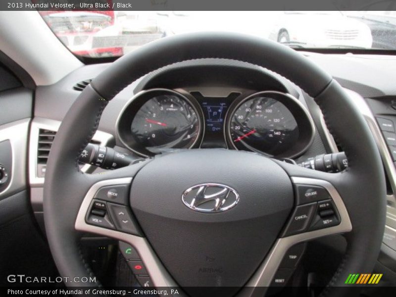 Ultra Black / Black 2013 Hyundai Veloster