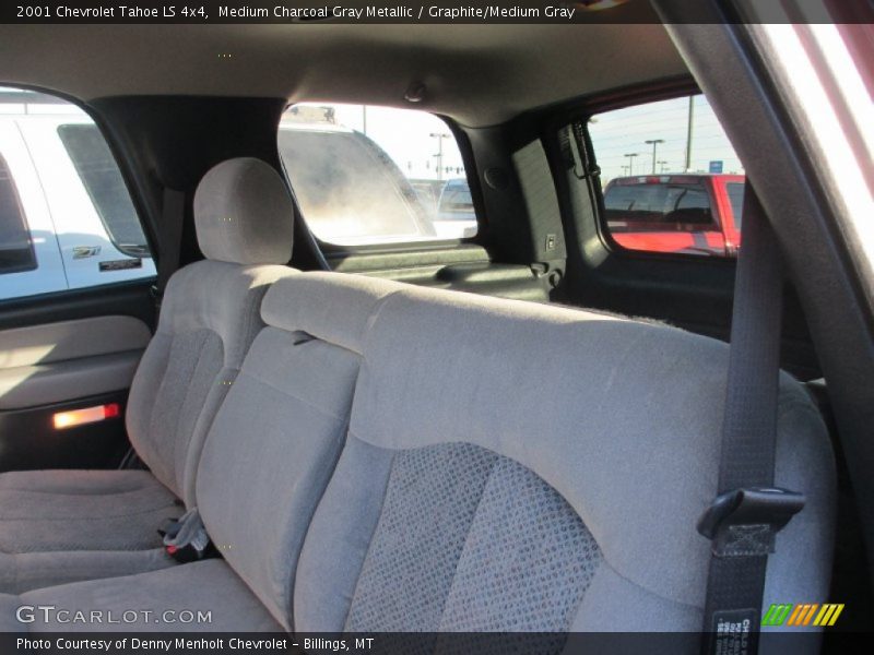 Medium Charcoal Gray Metallic / Graphite/Medium Gray 2001 Chevrolet Tahoe LS 4x4
