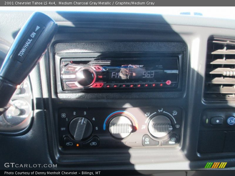 Medium Charcoal Gray Metallic / Graphite/Medium Gray 2001 Chevrolet Tahoe LS 4x4