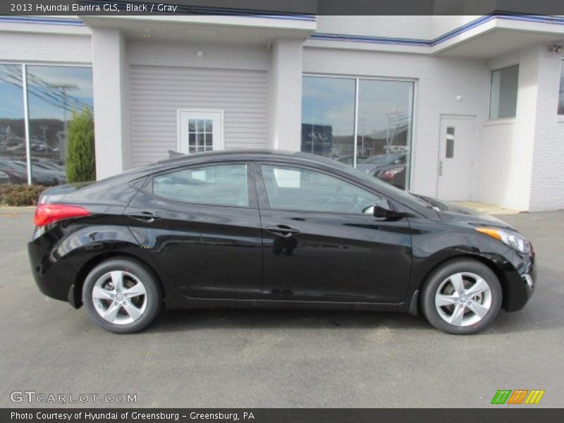 Black / Gray 2013 Hyundai Elantra GLS