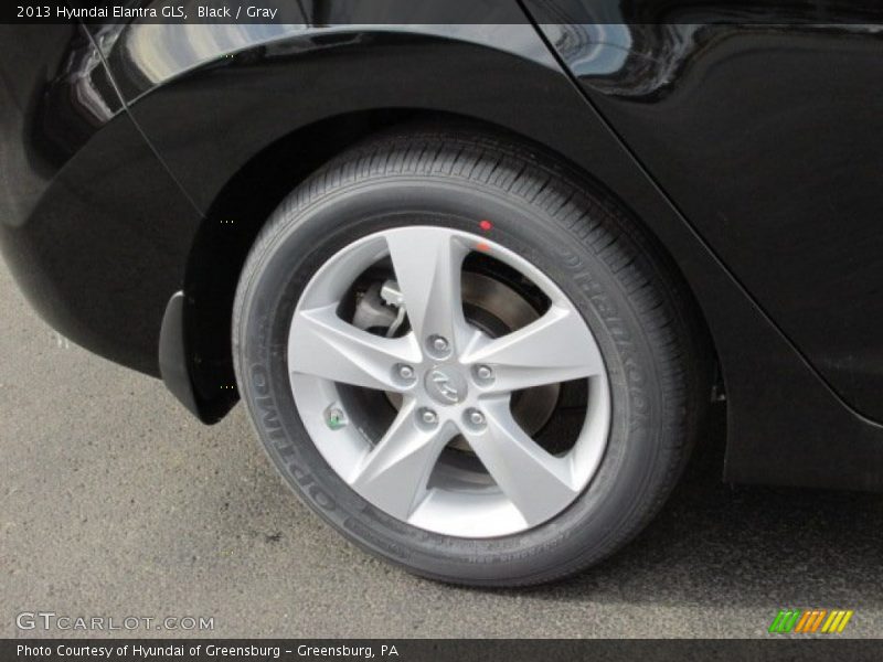 Black / Gray 2013 Hyundai Elantra GLS
