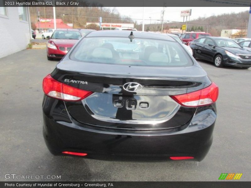 Black / Gray 2013 Hyundai Elantra GLS