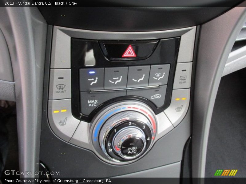 Black / Gray 2013 Hyundai Elantra GLS