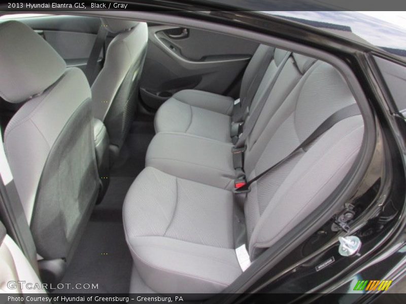 Black / Gray 2013 Hyundai Elantra GLS