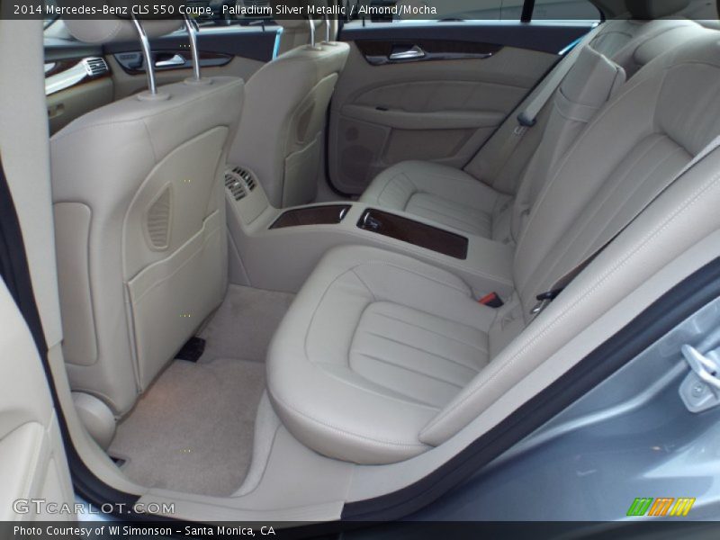 Palladium Silver Metallic / Almond/Mocha 2014 Mercedes-Benz CLS 550 Coupe