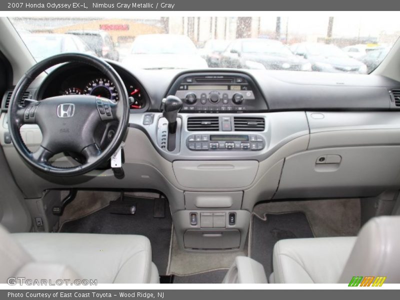 Nimbus Gray Metallic / Gray 2007 Honda Odyssey EX-L