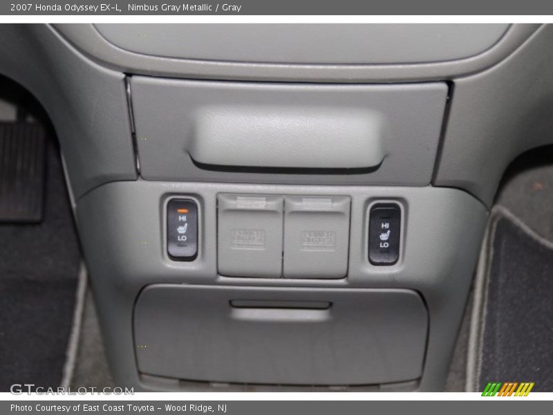 Nimbus Gray Metallic / Gray 2007 Honda Odyssey EX-L