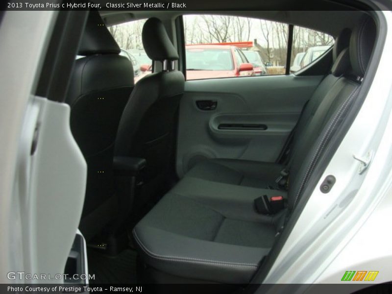 Classic Silver Metallic / Black 2013 Toyota Prius c Hybrid Four