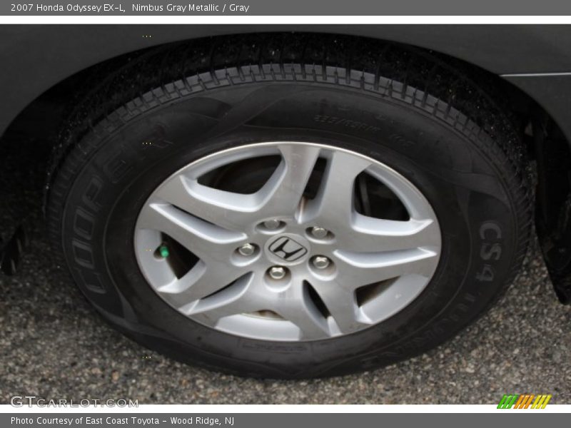 Nimbus Gray Metallic / Gray 2007 Honda Odyssey EX-L