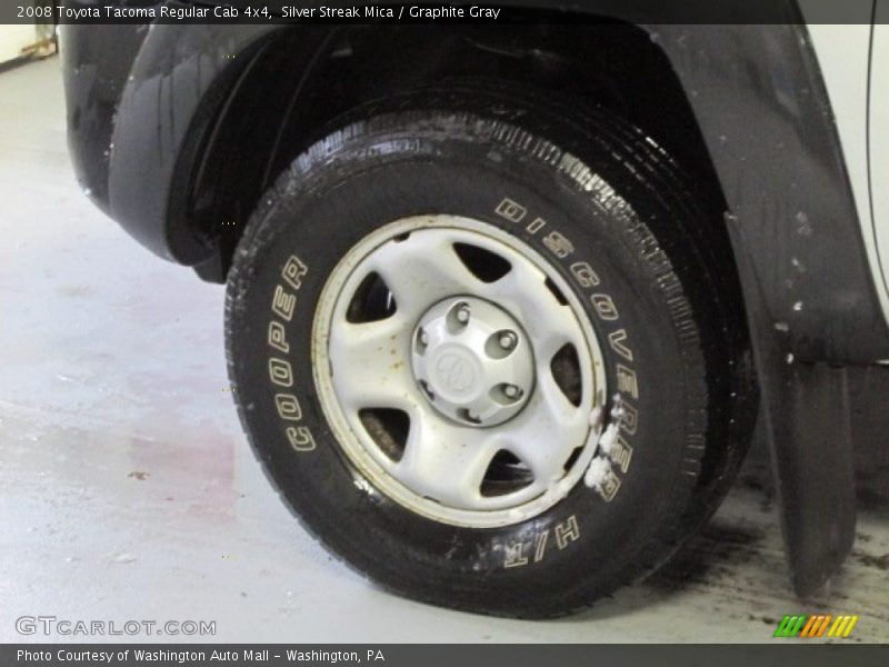 Silver Streak Mica / Graphite Gray 2008 Toyota Tacoma Regular Cab 4x4