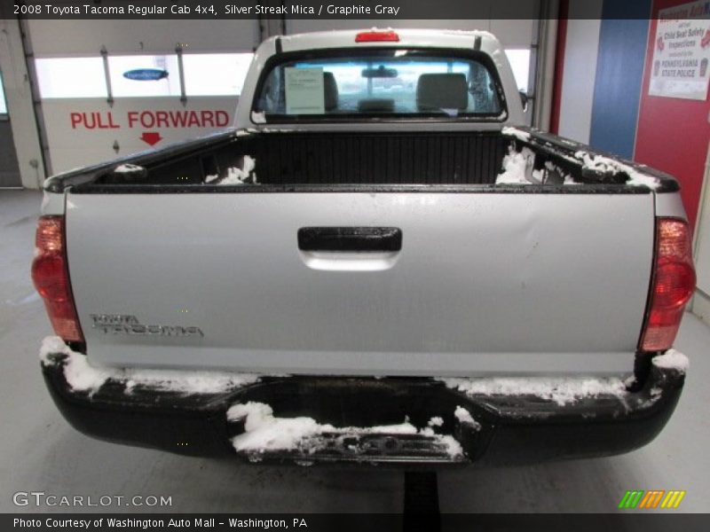 Silver Streak Mica / Graphite Gray 2008 Toyota Tacoma Regular Cab 4x4