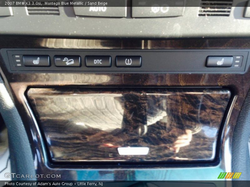 Montego Blue Metallic / Sand Beige 2007 BMW X3 3.0si