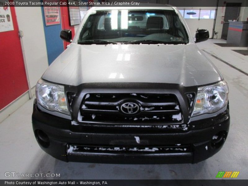 Silver Streak Mica / Graphite Gray 2008 Toyota Tacoma Regular Cab 4x4