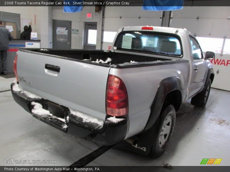 Silver Streak Mica / Graphite Gray 2008 Toyota Tacoma Regular Cab 4x4