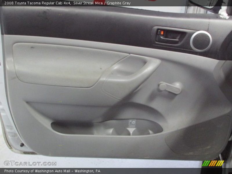 Silver Streak Mica / Graphite Gray 2008 Toyota Tacoma Regular Cab 4x4