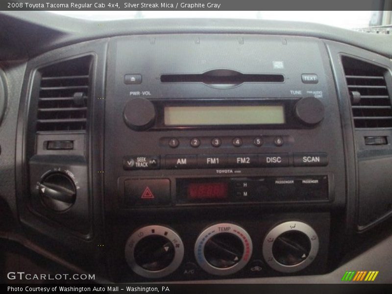 Silver Streak Mica / Graphite Gray 2008 Toyota Tacoma Regular Cab 4x4