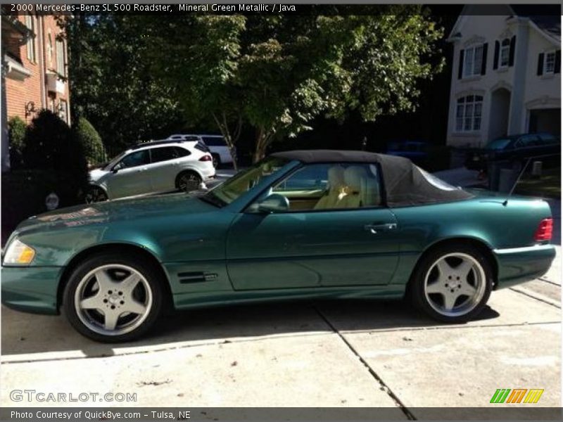  2000 SL 500 Roadster Mineral Green Metallic