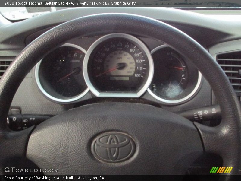 Silver Streak Mica / Graphite Gray 2008 Toyota Tacoma Regular Cab 4x4