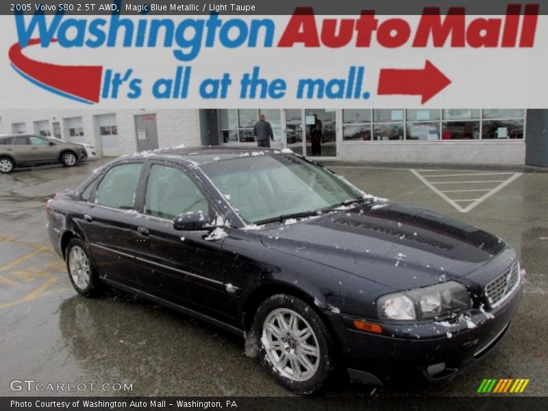 Magic Blue Metallic / Light Taupe 2005 Volvo S80 2.5T AWD