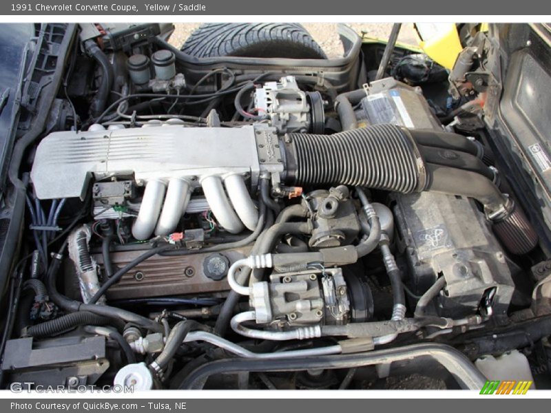  1991 Corvette Coupe Engine - 5.7 Liter TPI OHV 16-Valve L98 V8