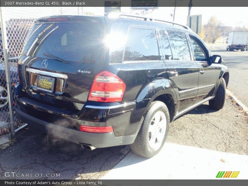 Black / Black 2007 Mercedes-Benz GL 450
