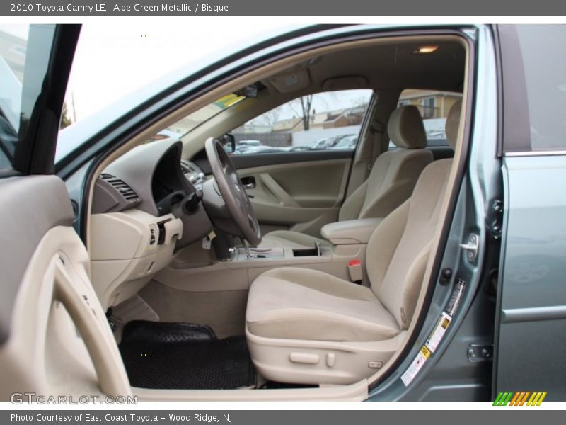 Aloe Green Metallic / Bisque 2010 Toyota Camry LE