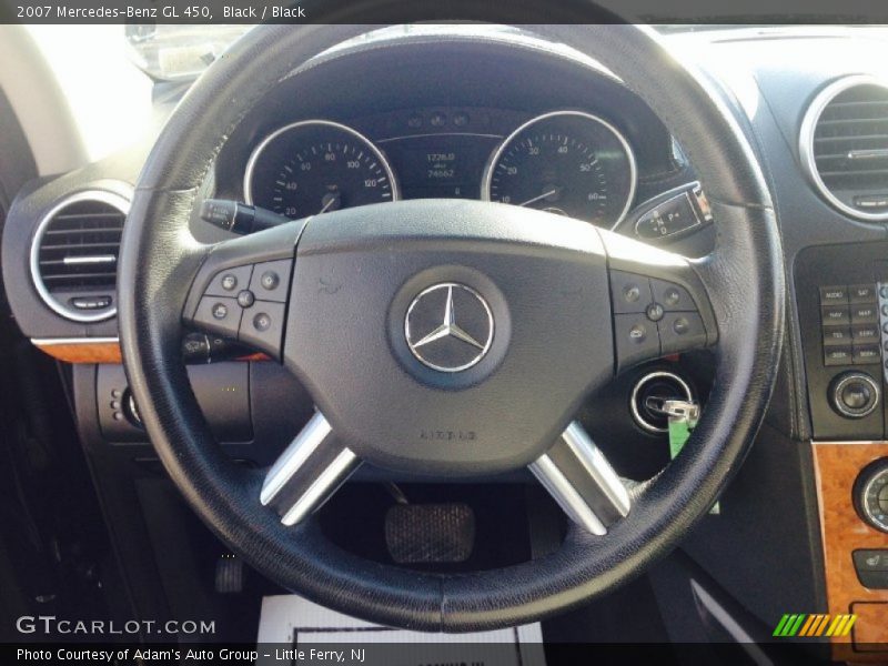 Black / Black 2007 Mercedes-Benz GL 450